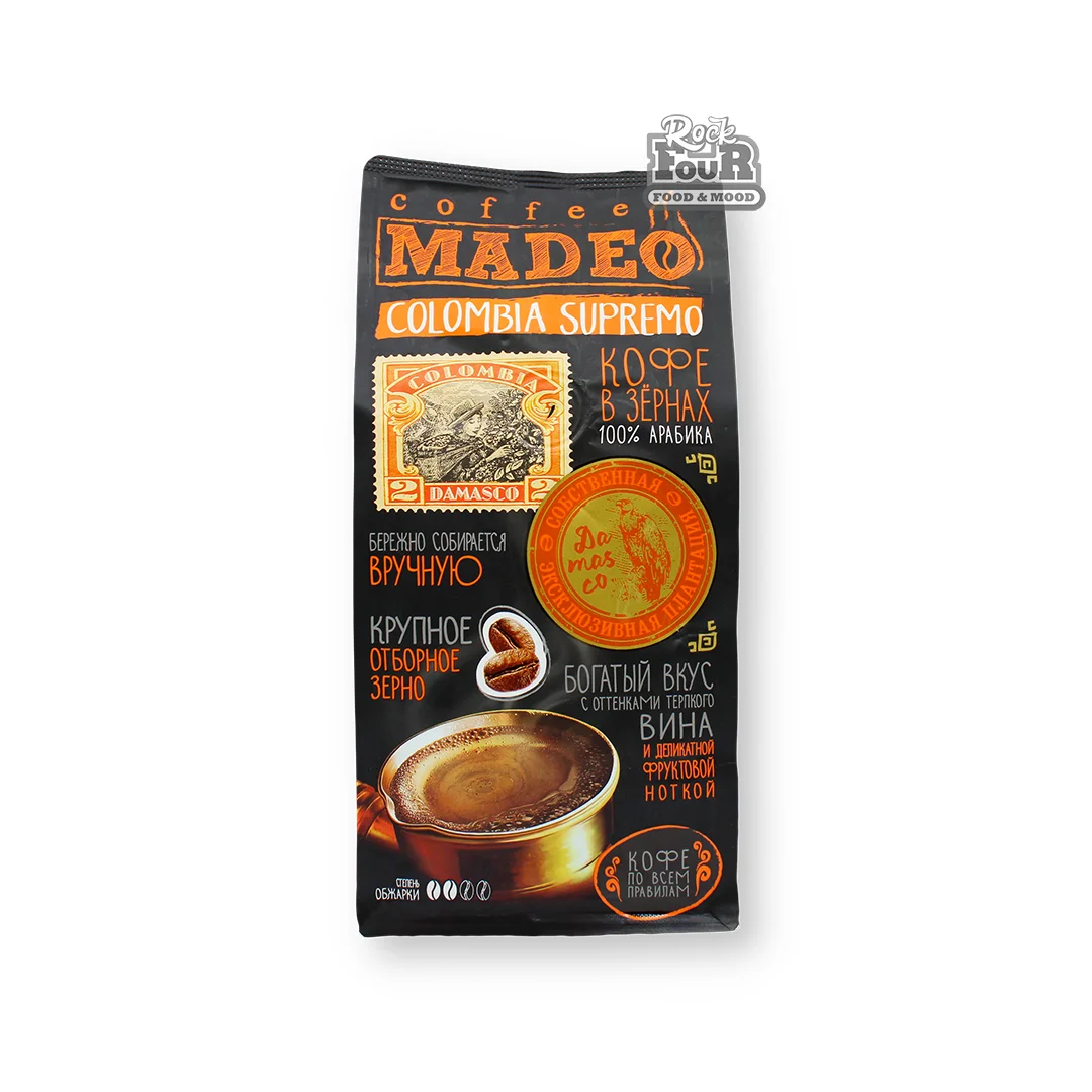 Coffee beans "Madeo Colombia Supremo" 200g